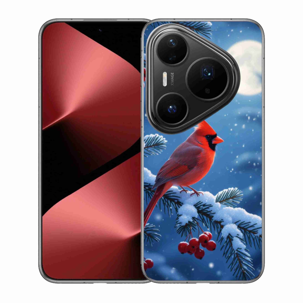 Gelový kryt mmCase na Huawei Pura 80 Pro - kardinál červený