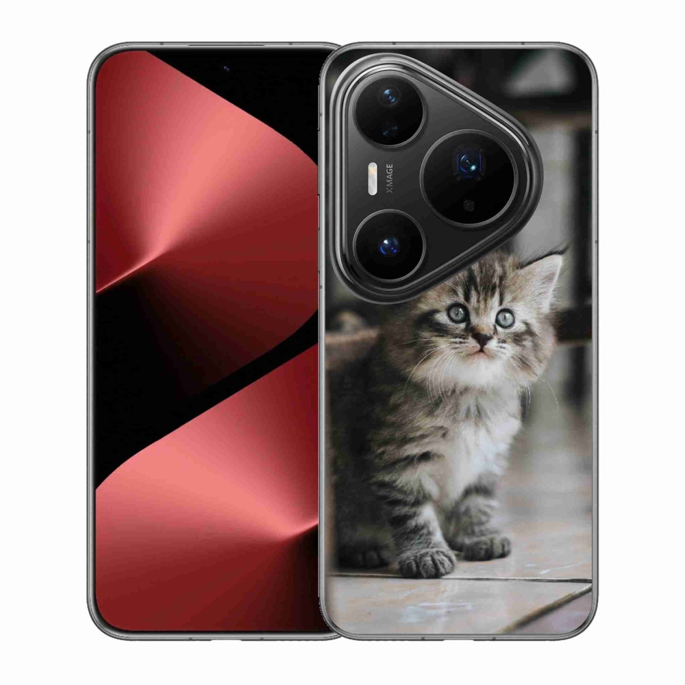 Gelový kryt mmCase na Huawei Pura 80 Pro - koťátko