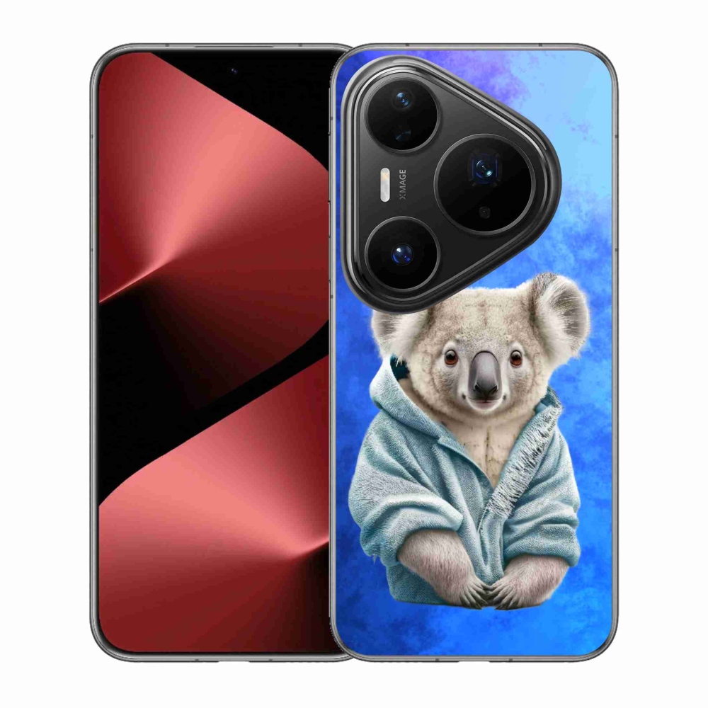 Gelový kryt mmCase na Huawei Pura 80 Pro - koala ve svetru