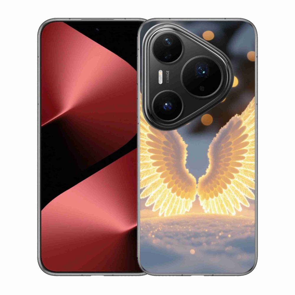 Gelový kryt mmCase na Huawei Pura 80 Pro - křídla
