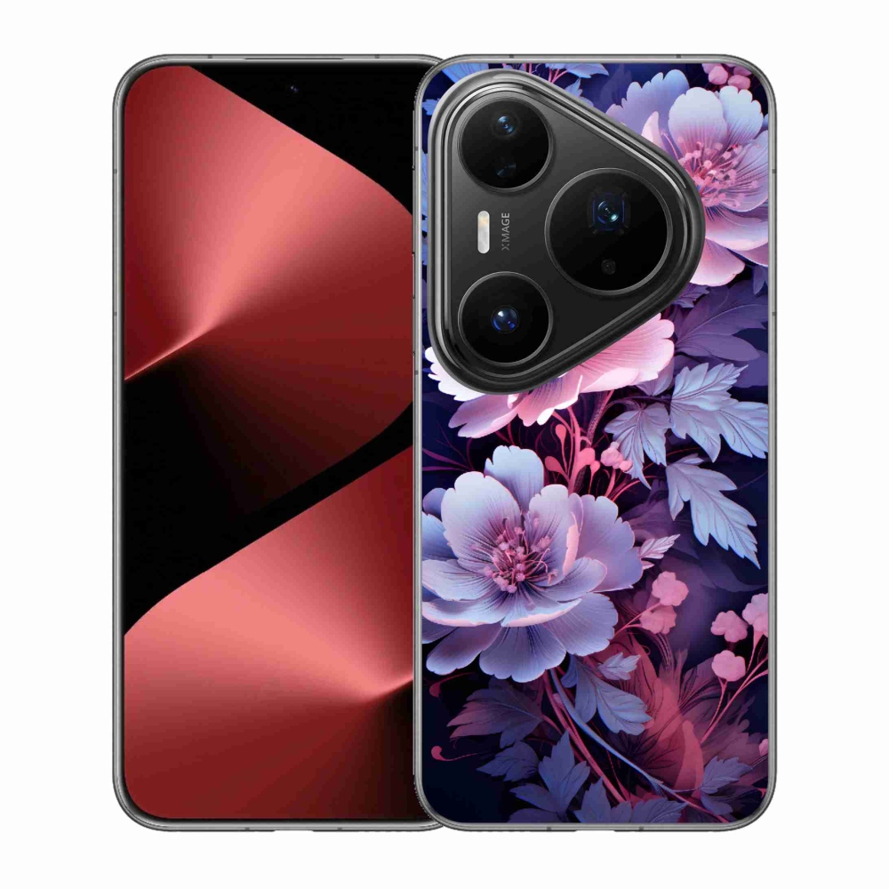 Gelový kryt mmCase na Huawei Pura 80 Pro - květiny 11