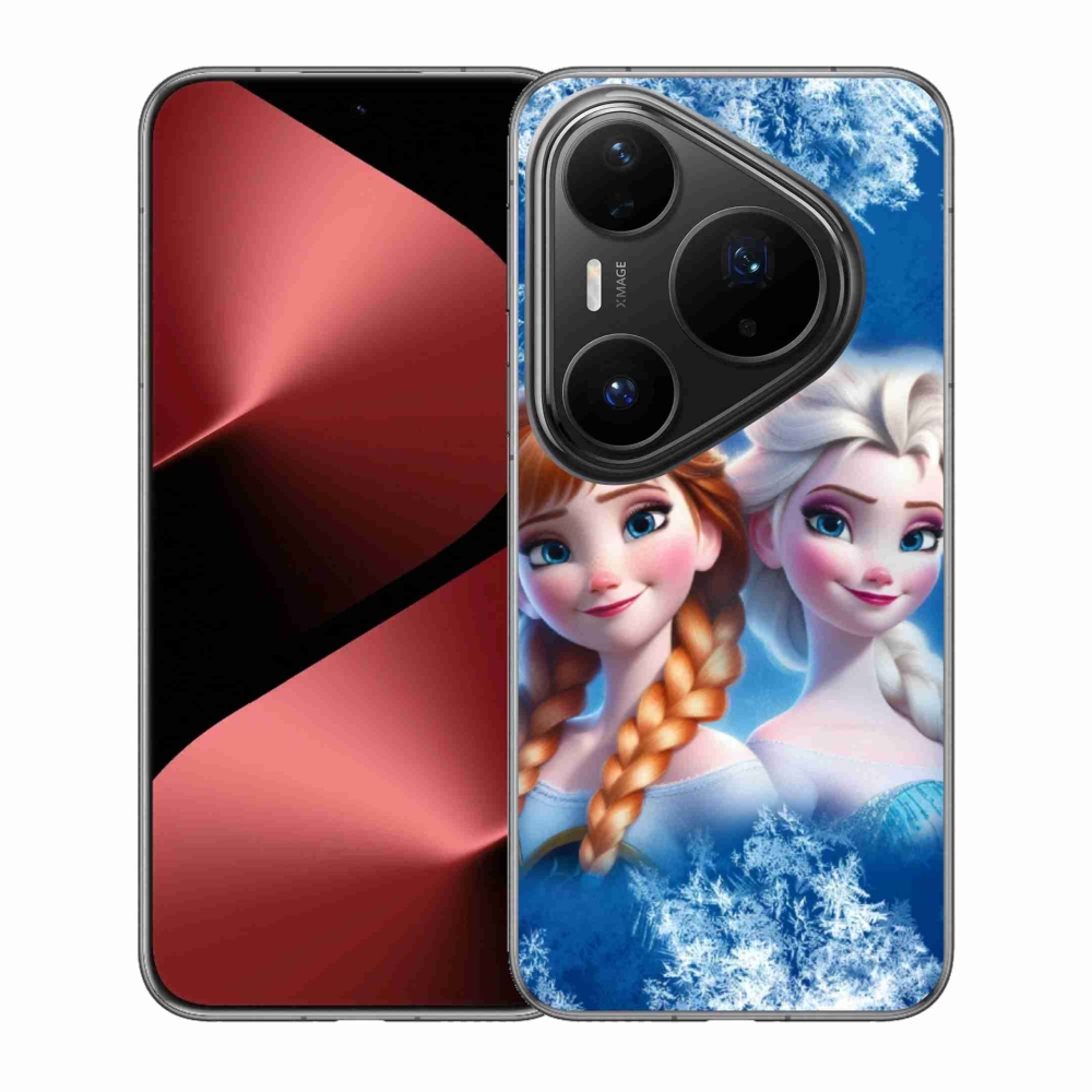 Gelový kryt mmCase na Huawei Pura 80 Pro - ledové království 2