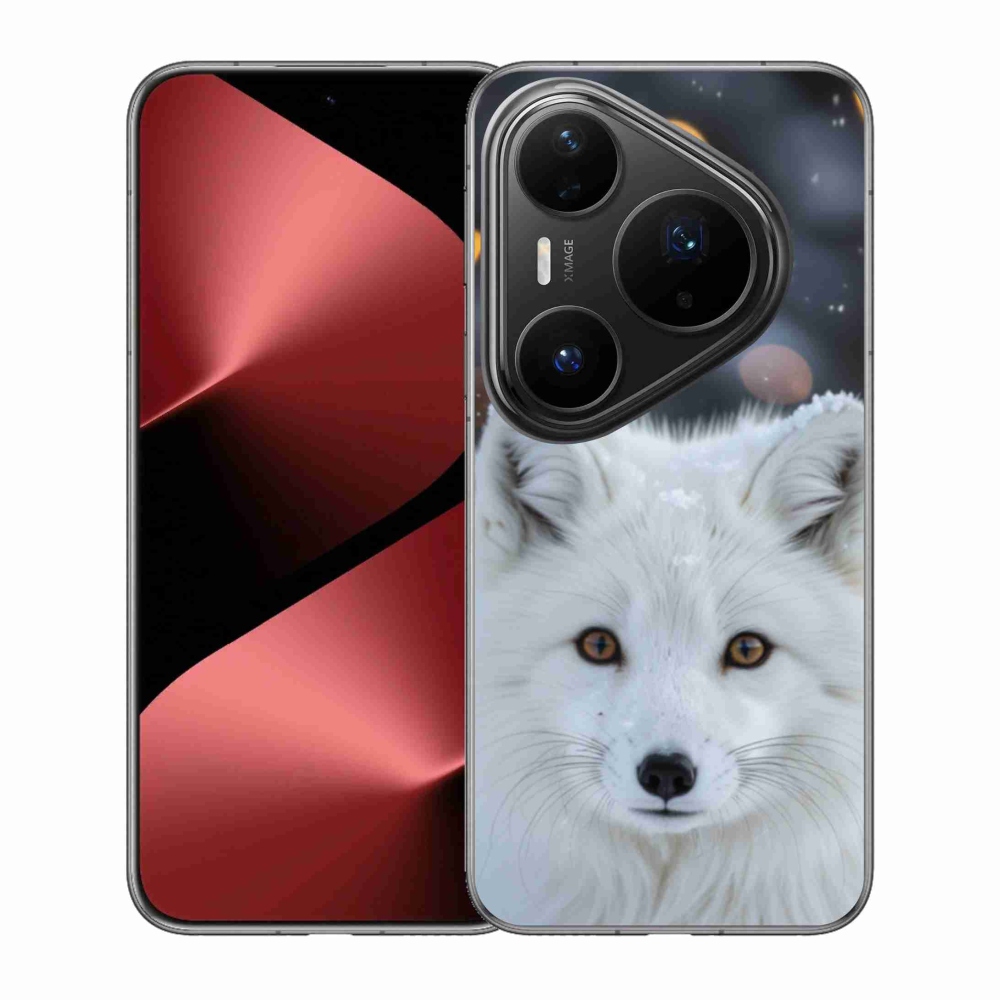 Gelový kryt mmCase na Huawei Pura 80 Pro - liška polární