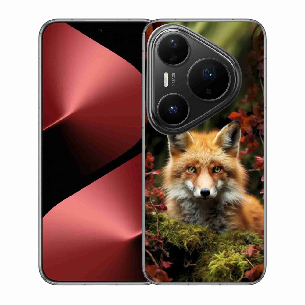 Gelový kryt mmCase na Huawei Pura 80 Pro - liška v lese