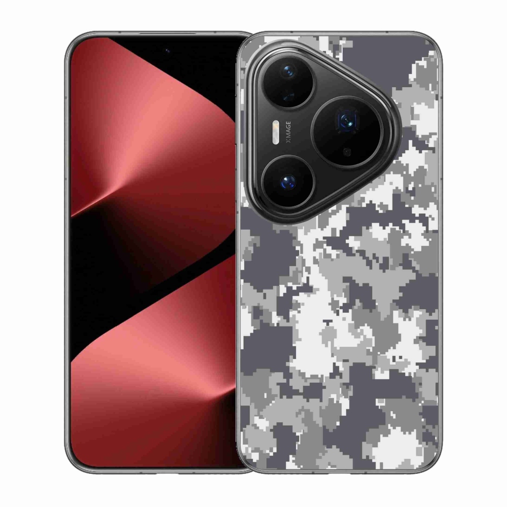 Gelový kryt mmCase na Huawei Pura 80 Pro - maskáčový vzor 2