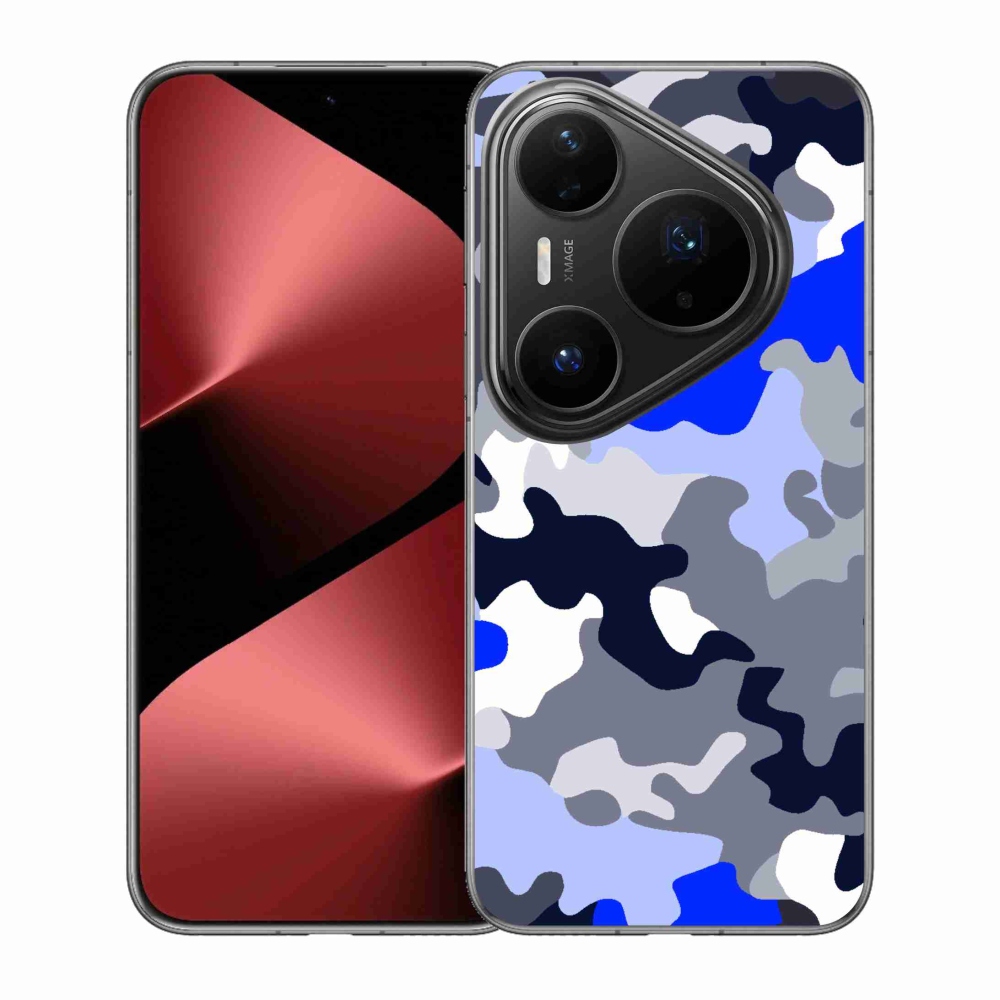 Gelový kryt mmCase na Huawei Pura 80 Pro - maskáčový vzor 8