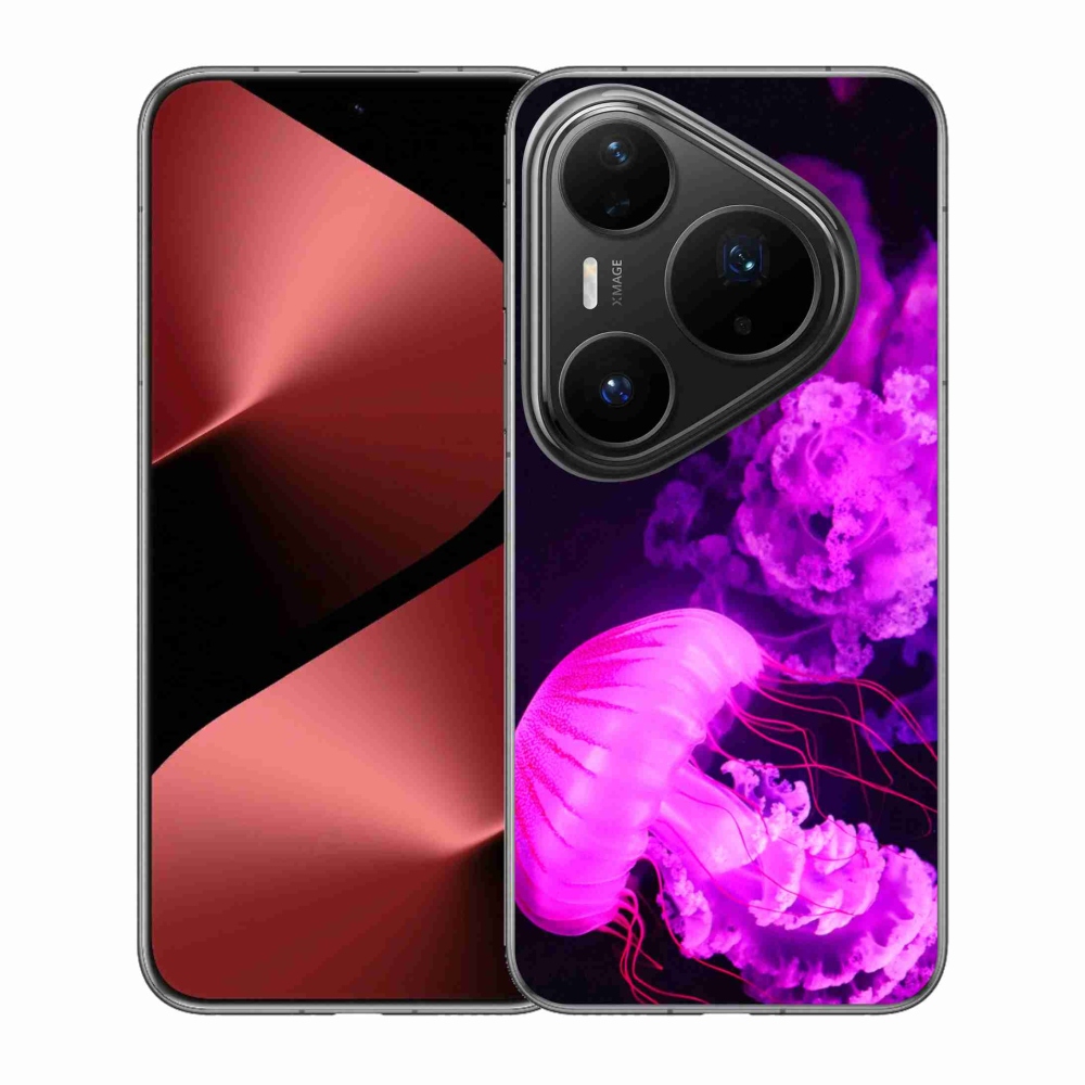 Gelový kryt mmCase na Huawei Pura 80 Pro - medúza 1