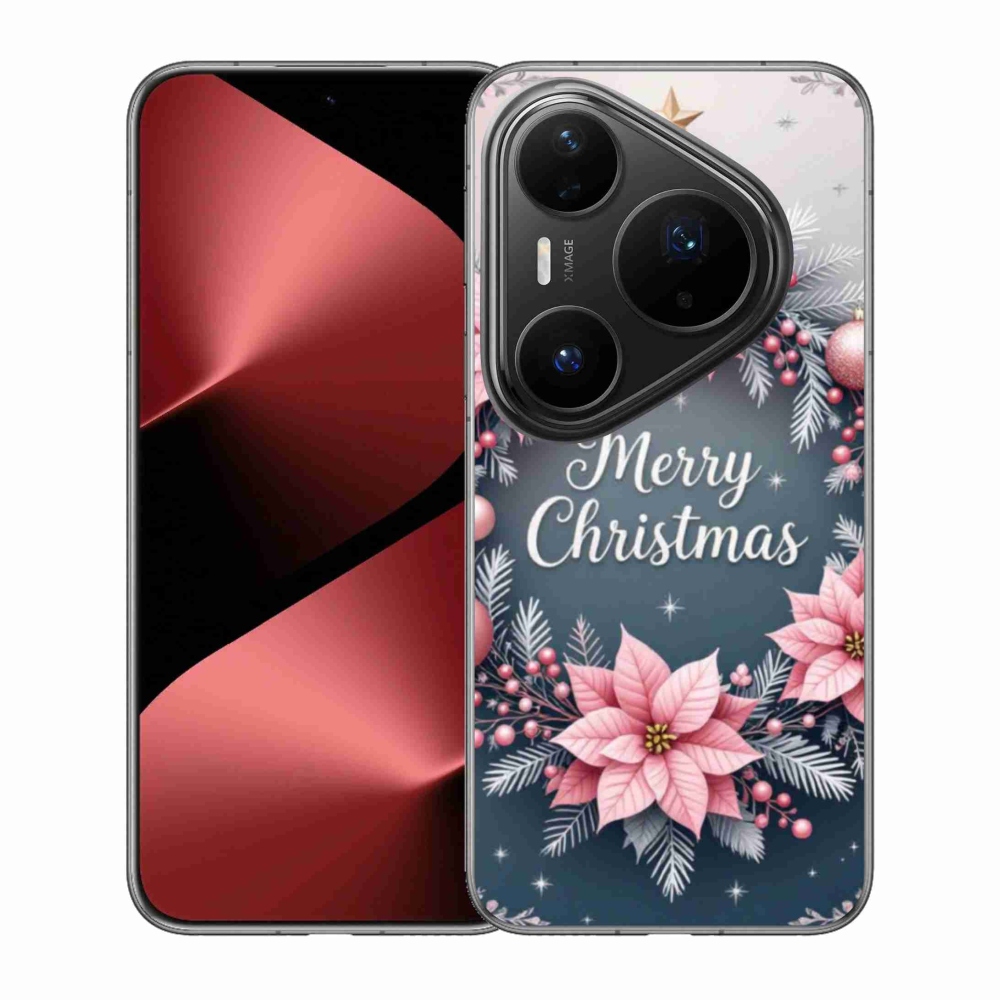 Gelový kryt mmCase na Huawei Pura 80 Pro - merry christmas