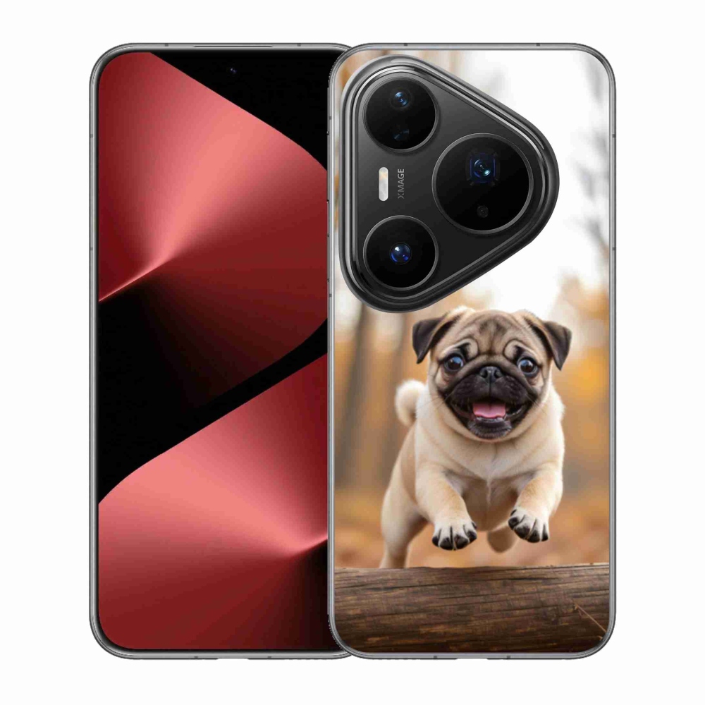 Gelový kryt mmCase na Huawei Pura 80 Pro - mops 2