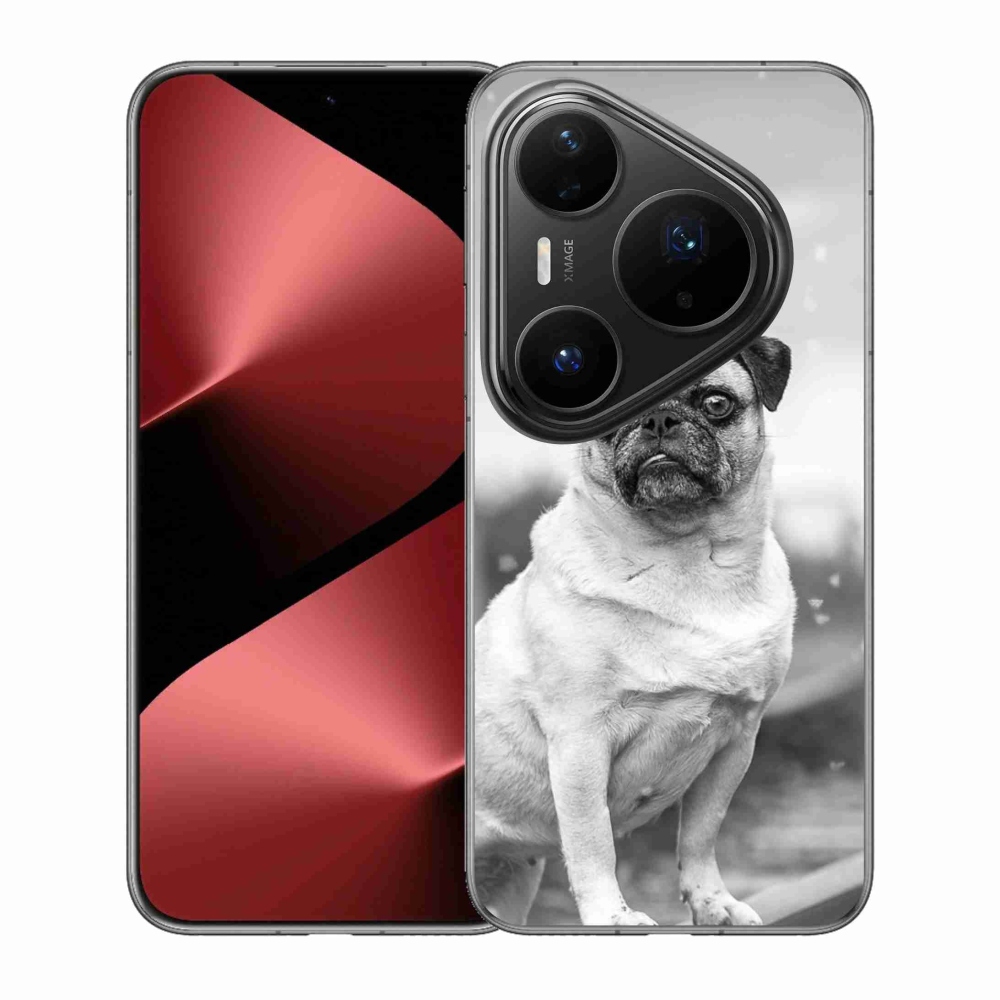 Gelový kryt mmCase na Huawei Pura 80 Pro - mops