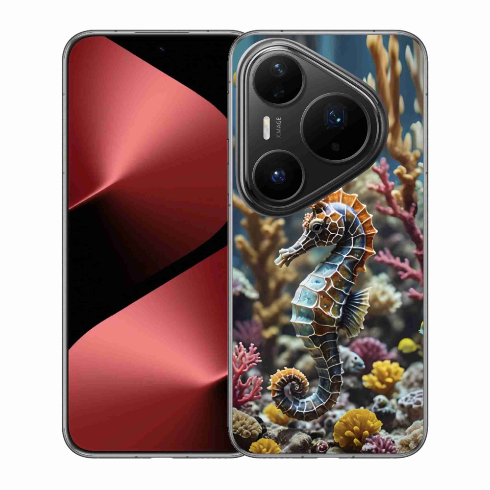 Gelový kryt mmCase na Huawei Pura 80 Pro - mořský koník 2