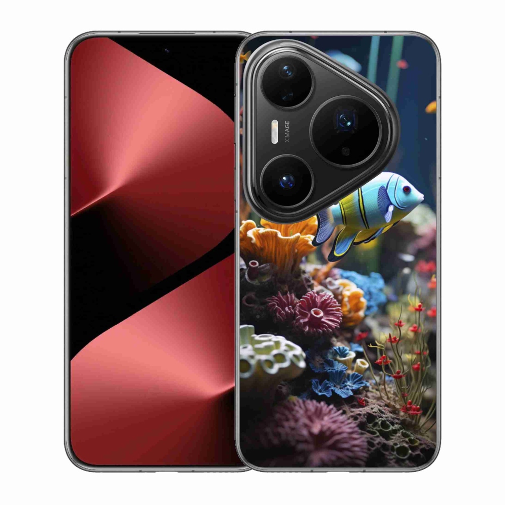 Gelový kryt mmCase na Huawei Pura 80 Pro - mořský svět 5
