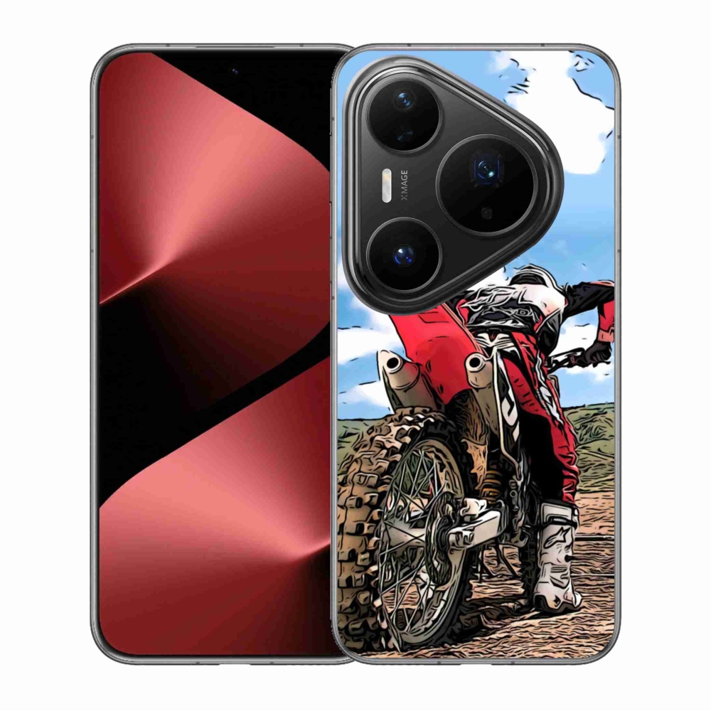 Gelový kryt mmCase na Huawei Pura 80 Pro - moto