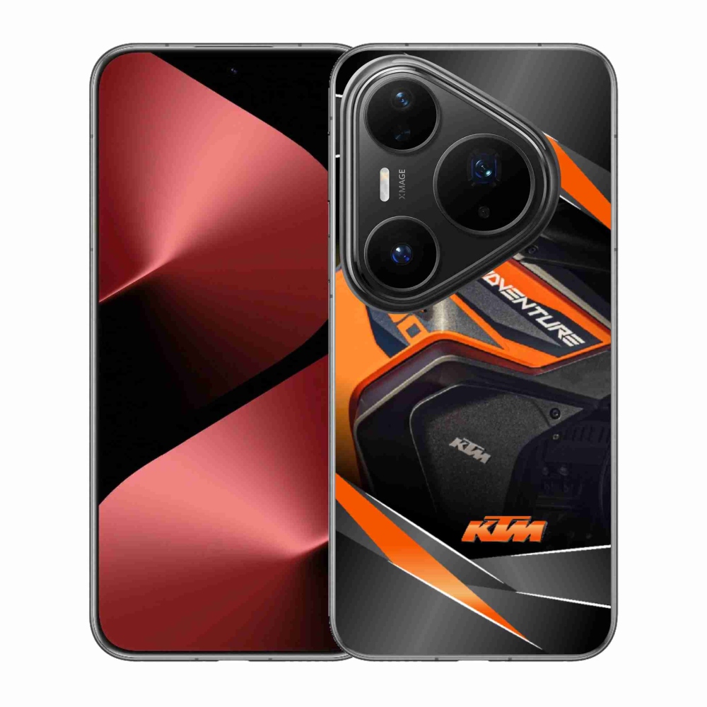 Gelový kryt mmCase na Huawei Pura 80 Pro - motorka ktm