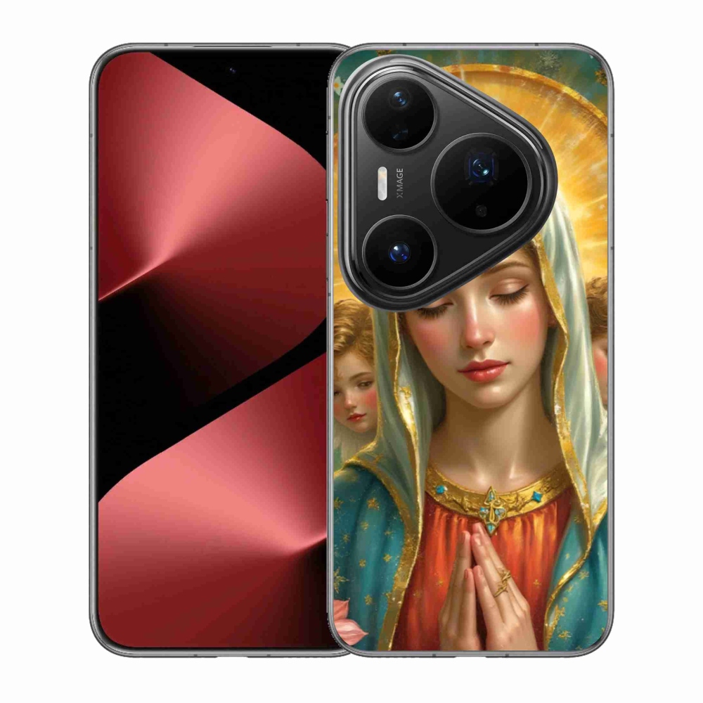Gelový kryt mmCase na Huawei Pura 80 Pro - náboženský motiv 3