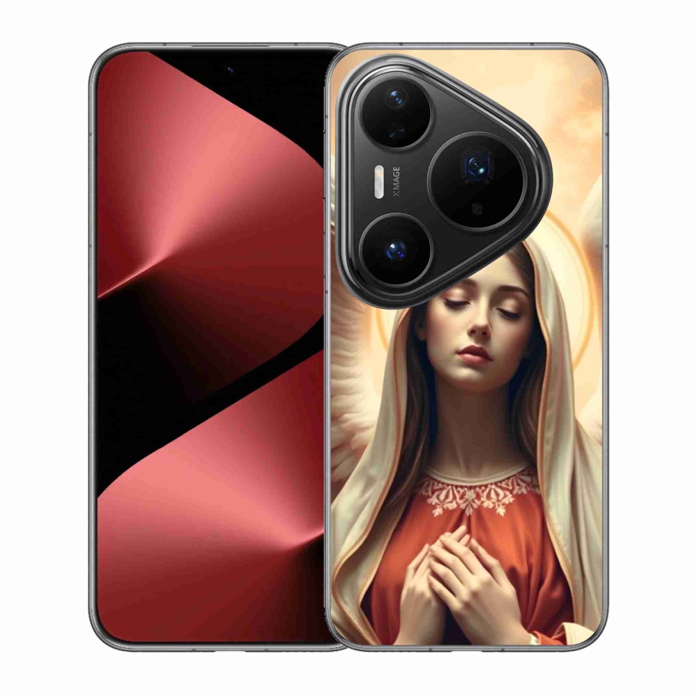 Gelový kryt mmCase na Huawei Pura 80 Pro - náboženský motiv