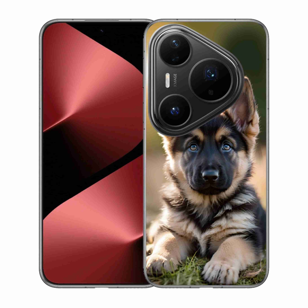 Gelový kryt mmCase na Huawei Pura 80 Pro - německý ovčák v přírodě