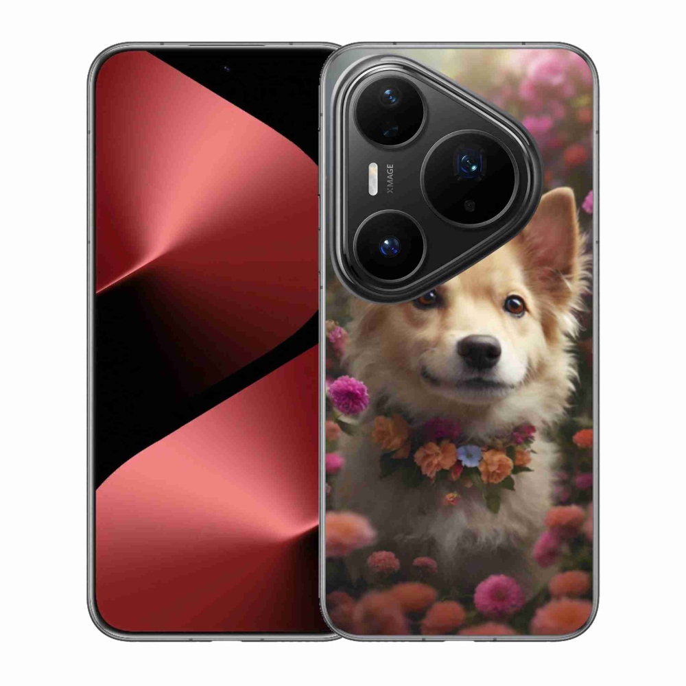 Gelový kryt mmCase na Huawei Pura 80 Pro - německý špic