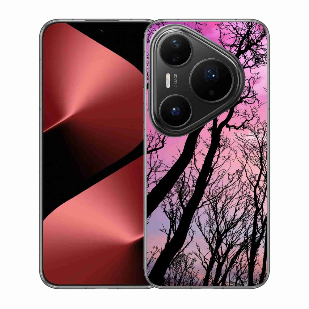 Gelový kryt mmCase na Huawei Pura 80 Pro - opadané stromy