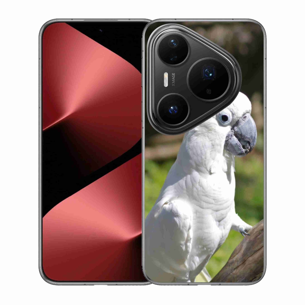 Gelový kryt mmCase na Huawei Pura 80 Pro - papoušek kakadu 2