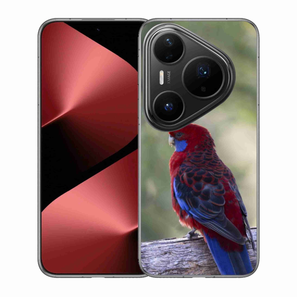 Gelový kryt mmCase na Huawei Pura 80 Pro - papoušek rosela