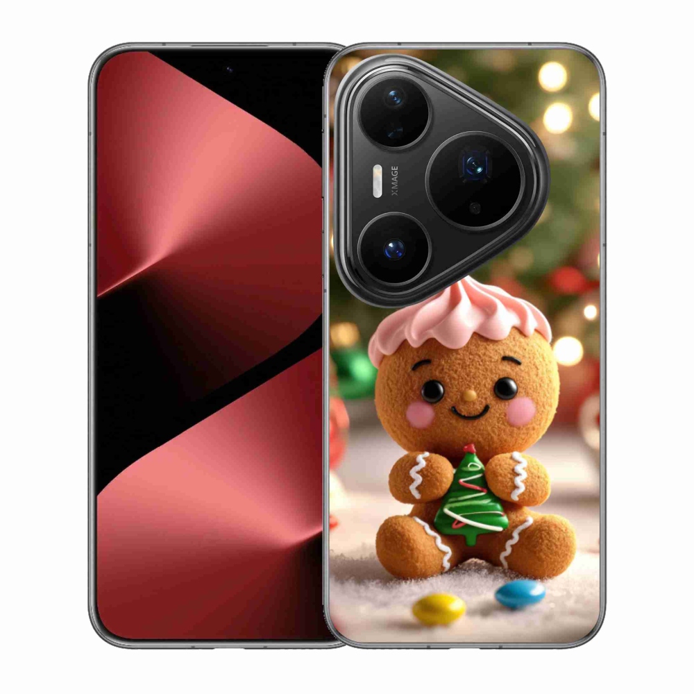 Gelový kryt mmCase na Huawei Pura 80 Pro - perníček
