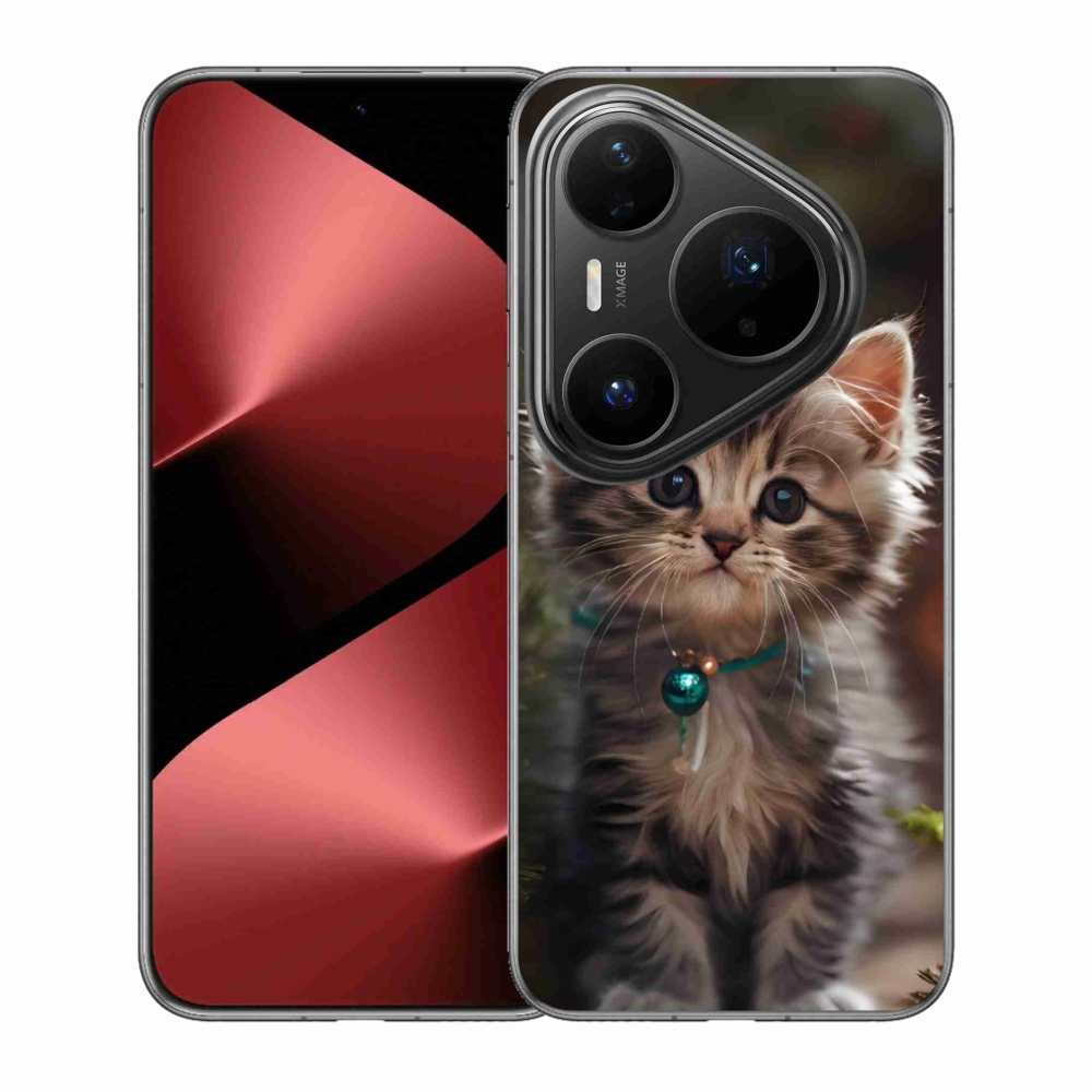 Gelový kryt mmCase na Huawei Pura 80 Pro - roztomilé kotě 11
