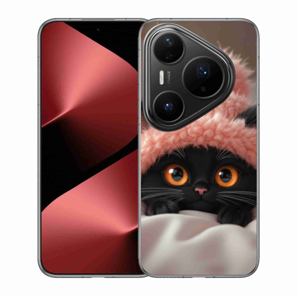 Gelový kryt mmCase na Huawei Pura 80 Pro - roztomilé kotě 7