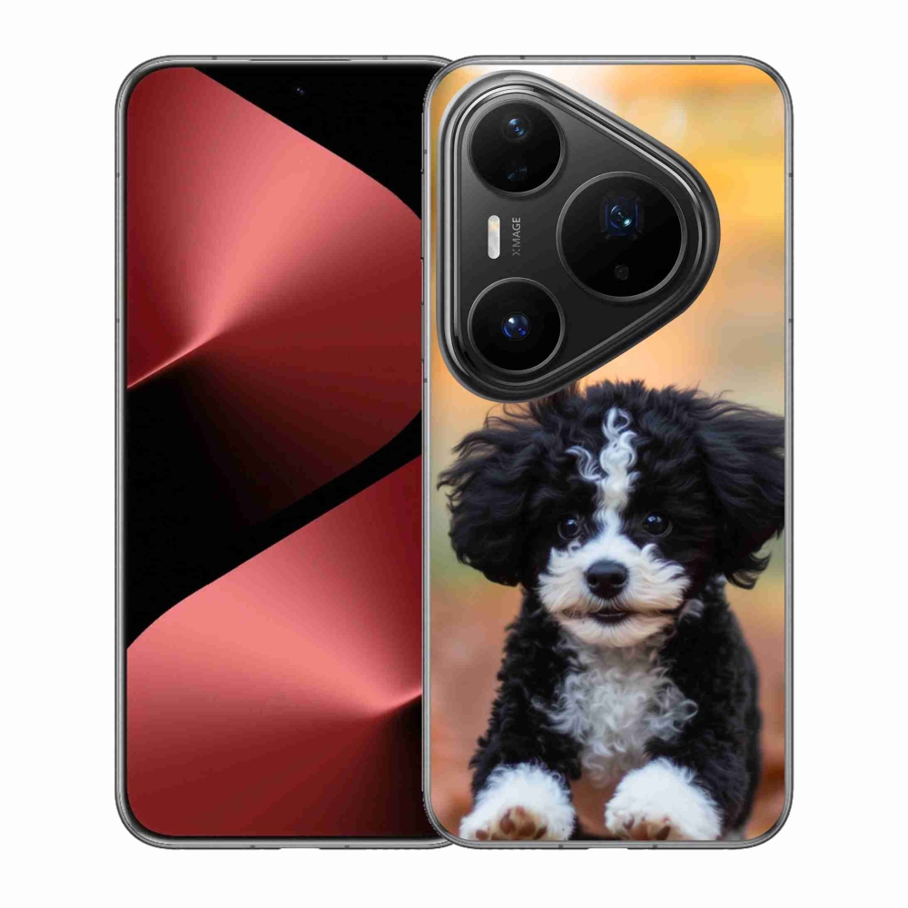 Gelový kryt mmCase na Huawei Pura 80 Pro - roztomilé štěně 2