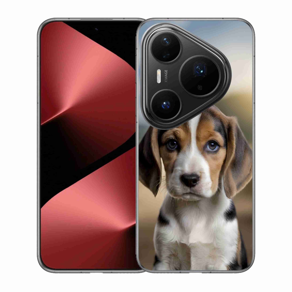 Gelový kryt mmCase na Huawei Pura 80 Pro - roztomilý bígl