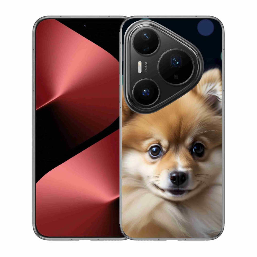 Gelový kryt mmCase na Huawei Pura 80 Pro - roztomilý pomeranian