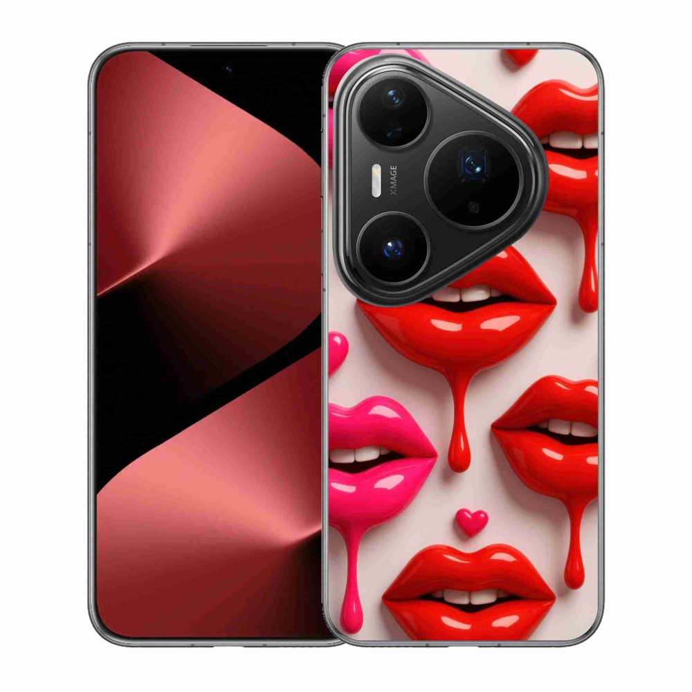 Gelový kryt mmCase na Huawei Pura 80 Pro - rty 2