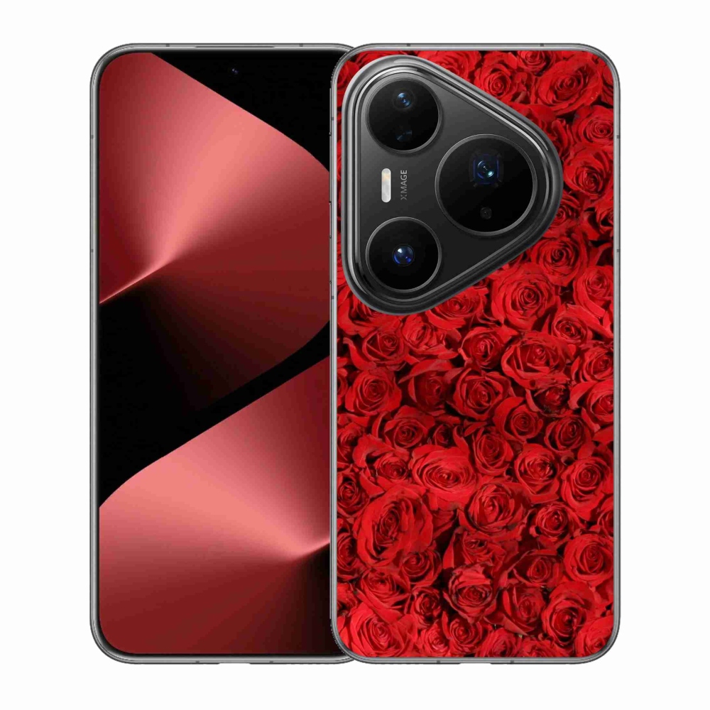 Gelový kryt mmCase na Huawei Pura 80 Pro - růže