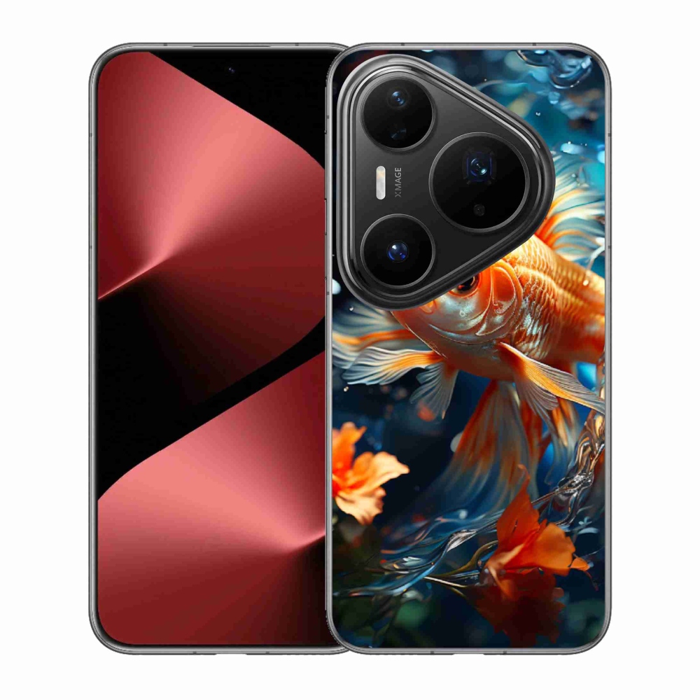 Gelový kryt mmCase na Huawei Pura 80 Pro - rybka