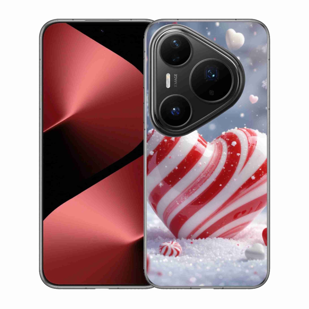 Gelový kryt mmCase na Huawei Pura 80 Pro - sladké srdce