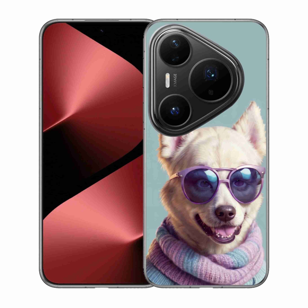 Gelový kryt mmCase na Huawei Pura 80 Pro - stylový německý špic