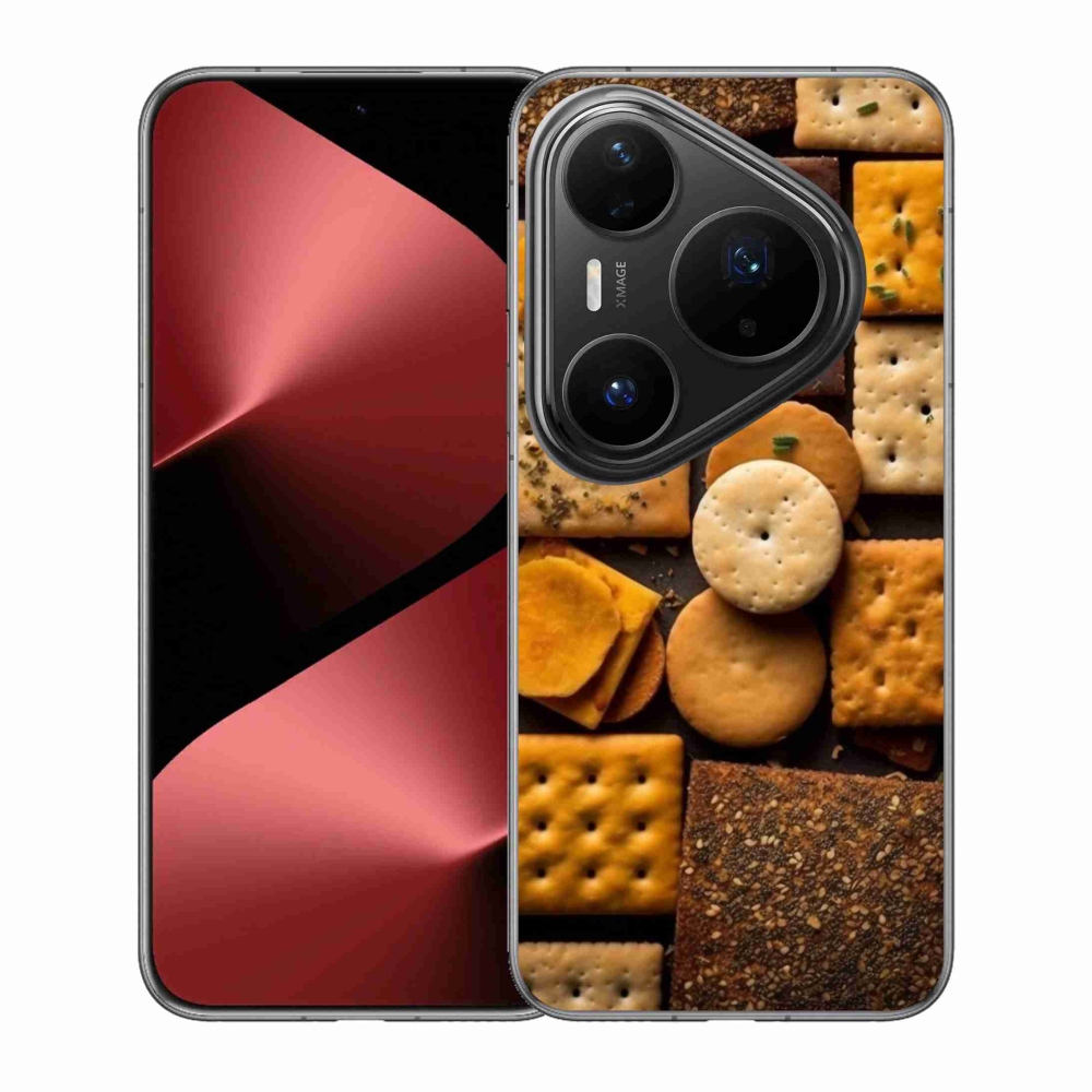 Gelový kryt mmCase na Huawei Pura 80 Pro - sušenky