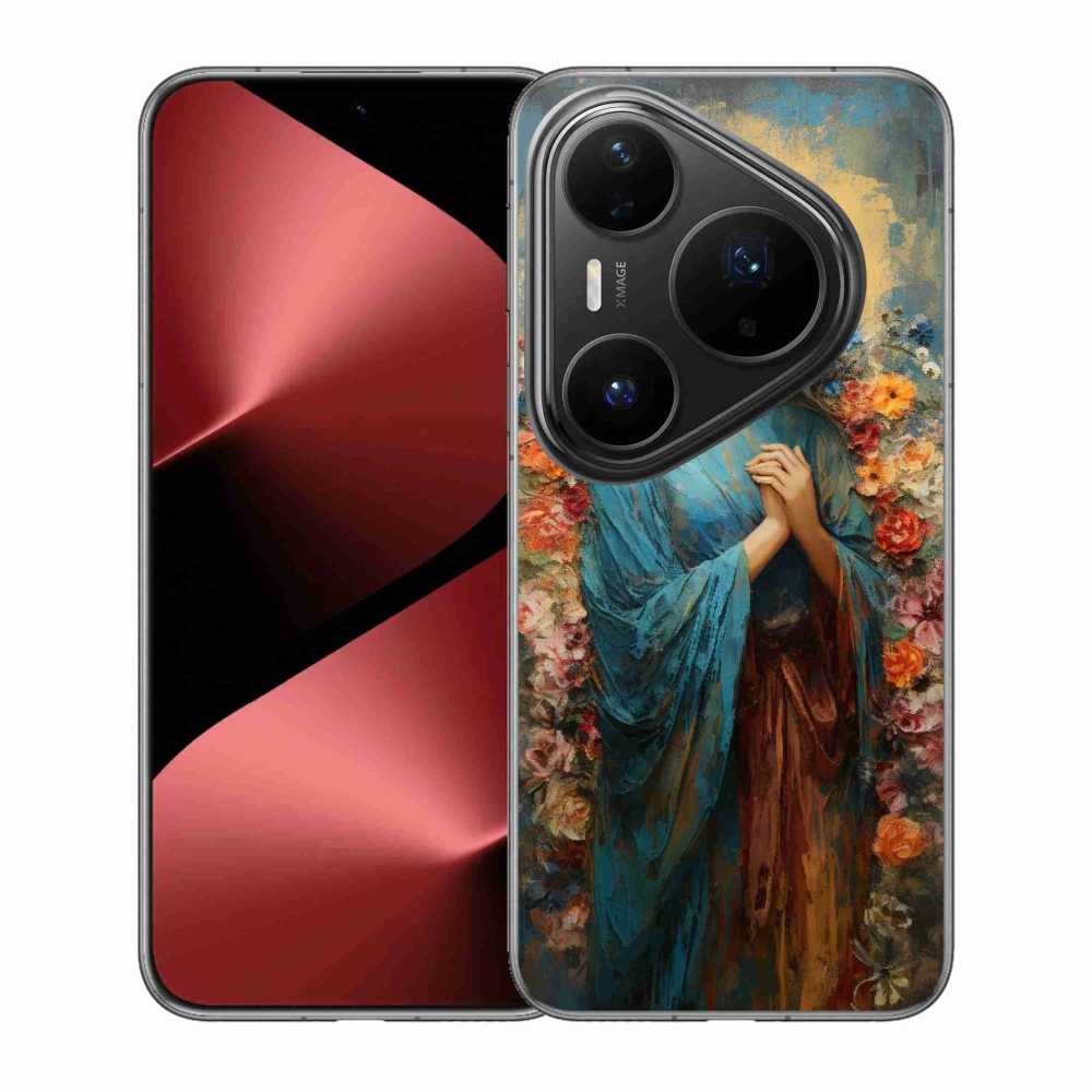 Gelový kryt mmCase na Huawei Pura 80 Pro - svatá žena