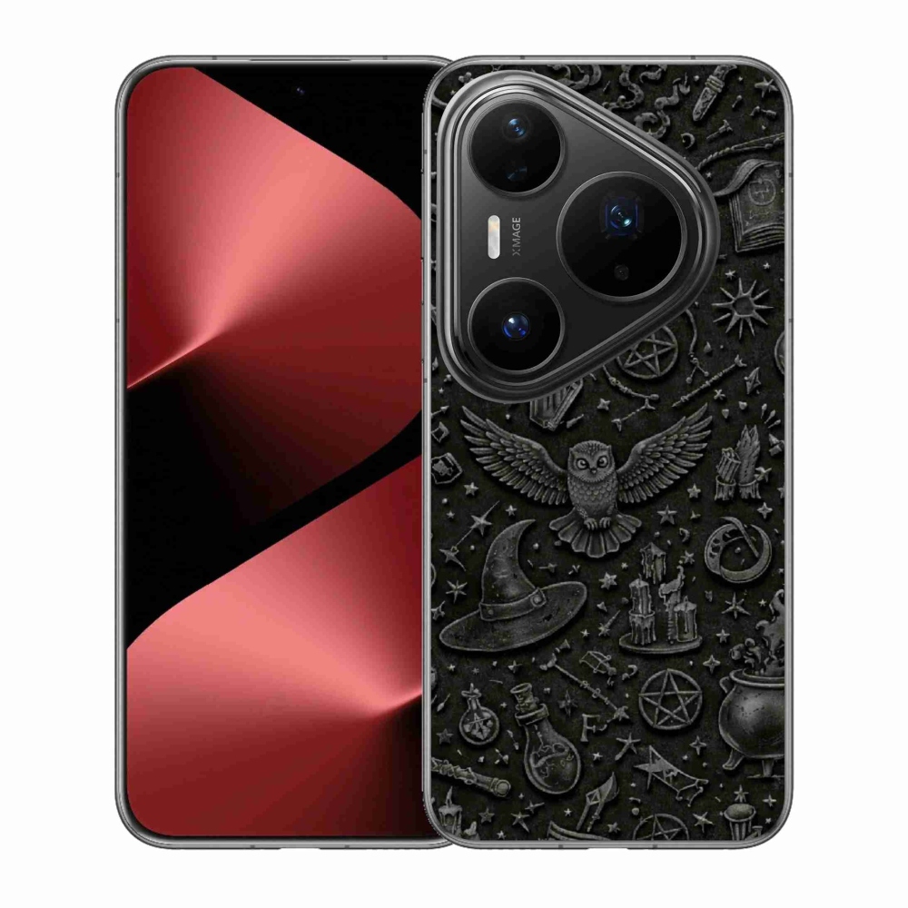 Gelový kryt mmCase na Huawei Pura 80 Pro - tmavý magický svět
