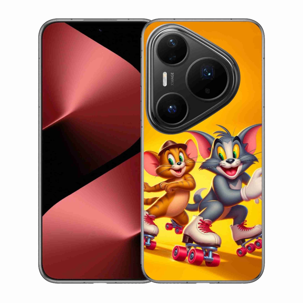 Gelový kryt mmCase na Huawei Pura 80 Pro - tom a jerry