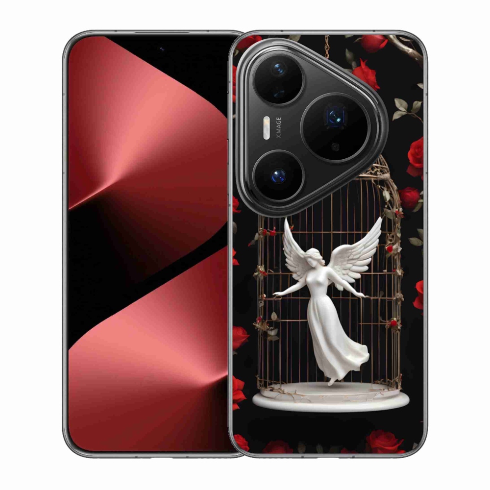 Gelový kryt mmCase na Huawei Pura 80 Pro - uvězněný anděl