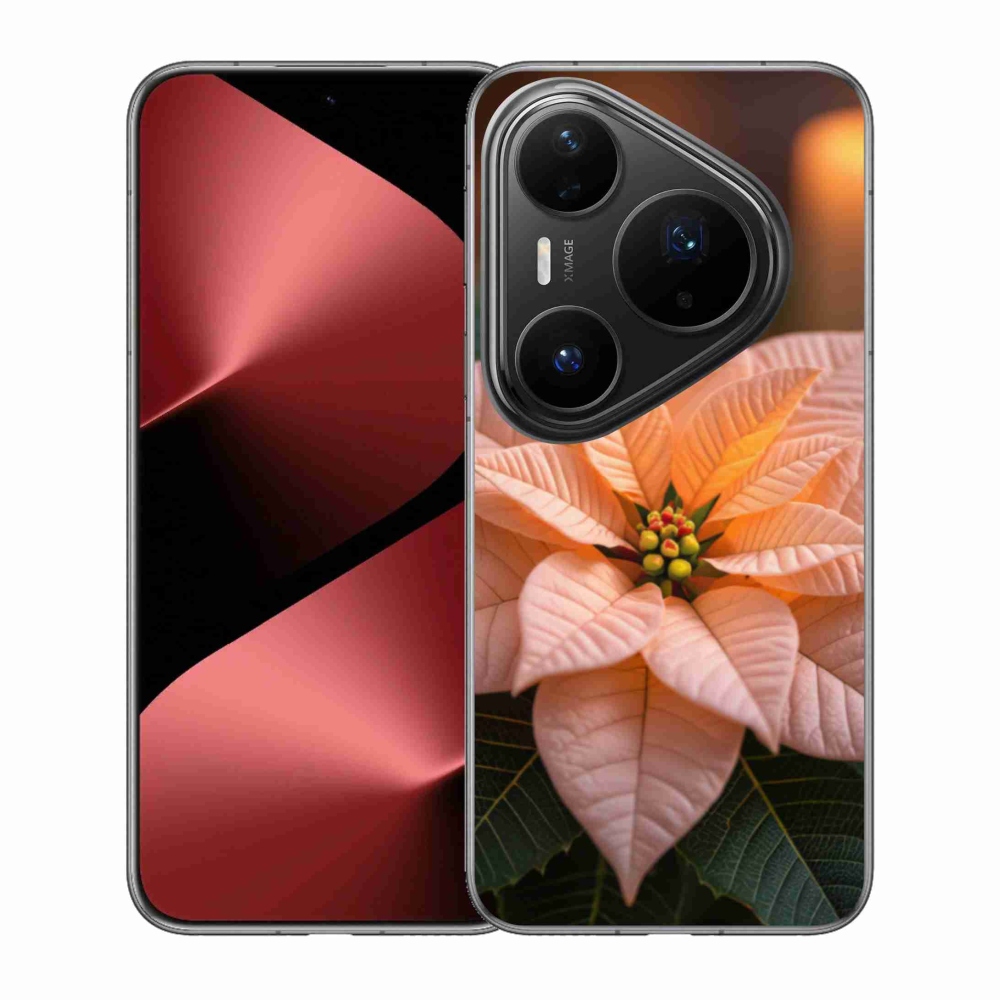 Gelový kryt mmCase na Huawei Pura 80 Pro - vánoční hvězda