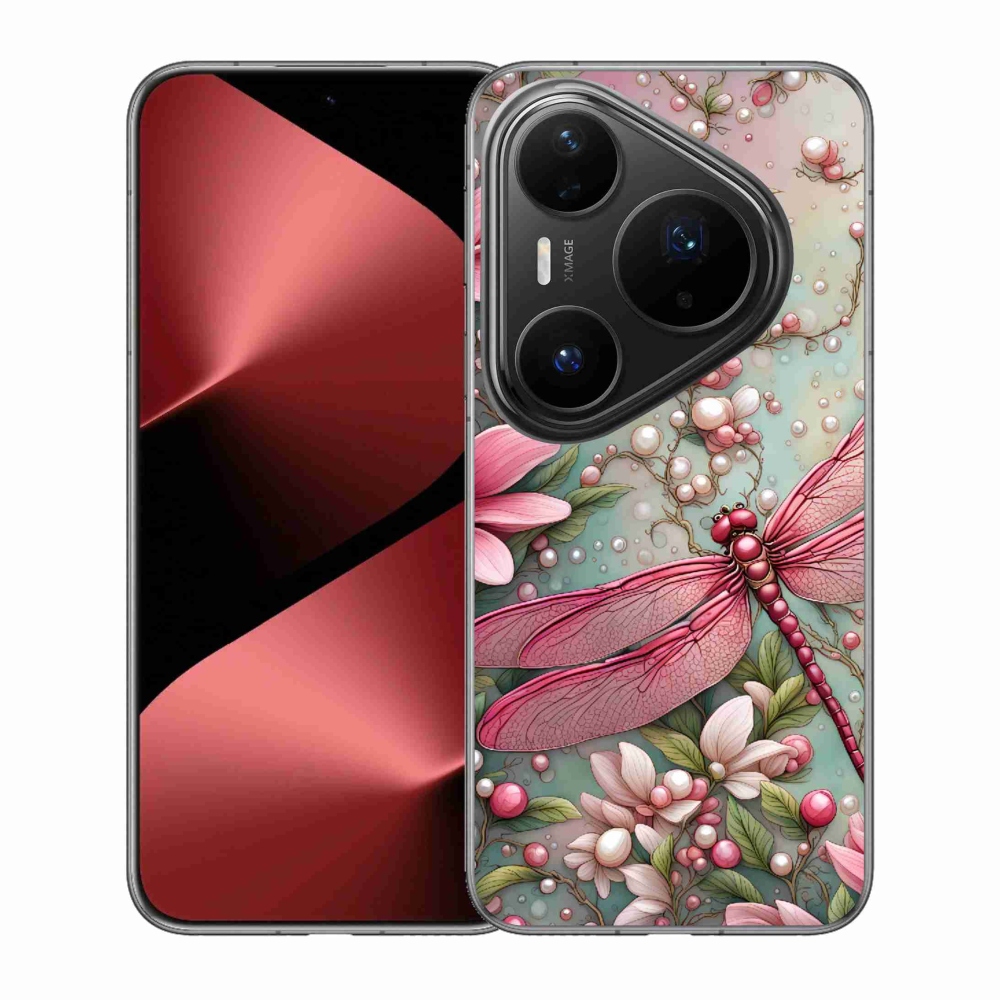 Gelový kryt mmCase na Huawei Pura 80 Pro - vážka