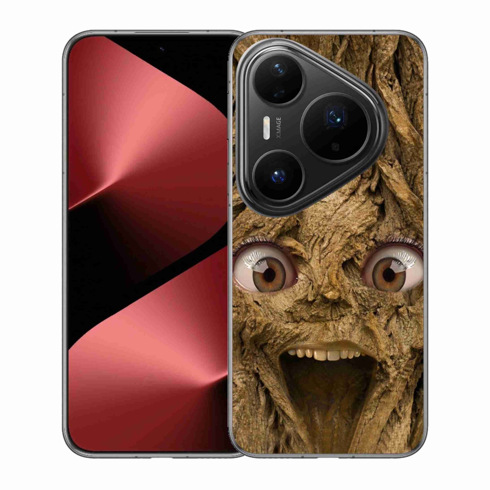 Gelový kryt mmCase na Huawei Pura 80 Pro - veselý strom s očima