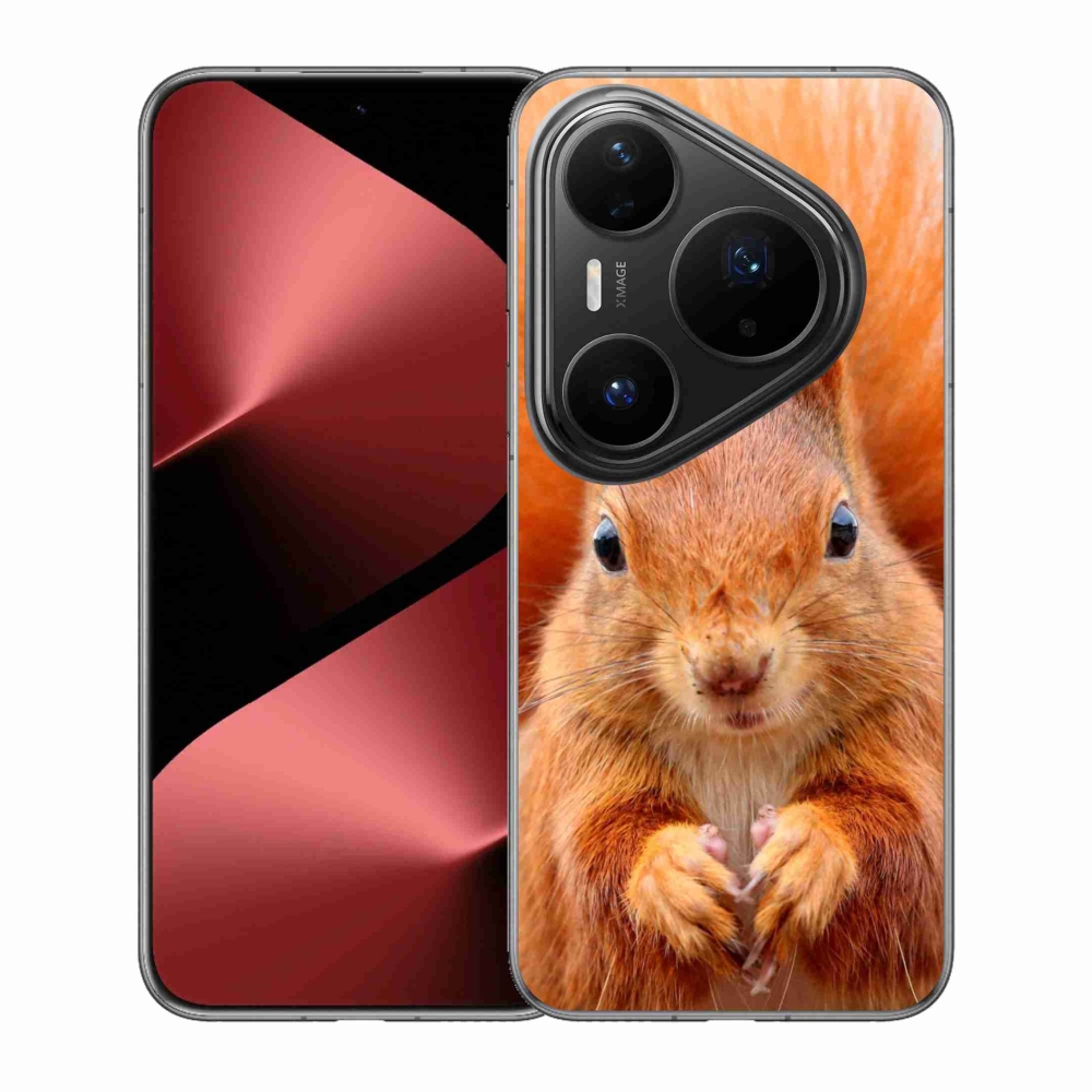 Gelový kryt mmCase na Huawei Pura 80 Pro - veverka