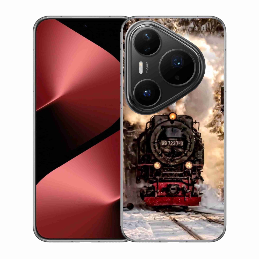 Gelový kryt mmCase na Huawei Pura 80 Pro - vlak