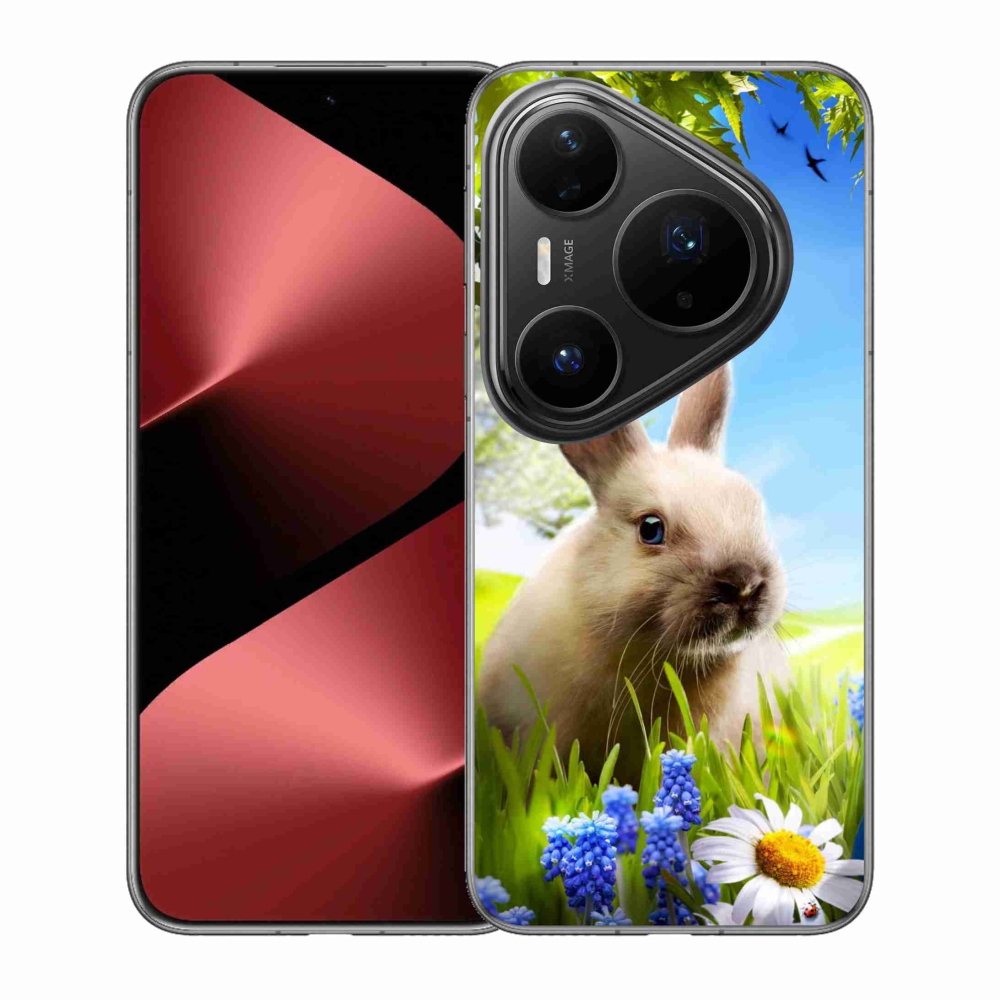 Gelový kryt mmCase na Huawei Pura 80 Pro - zajíček