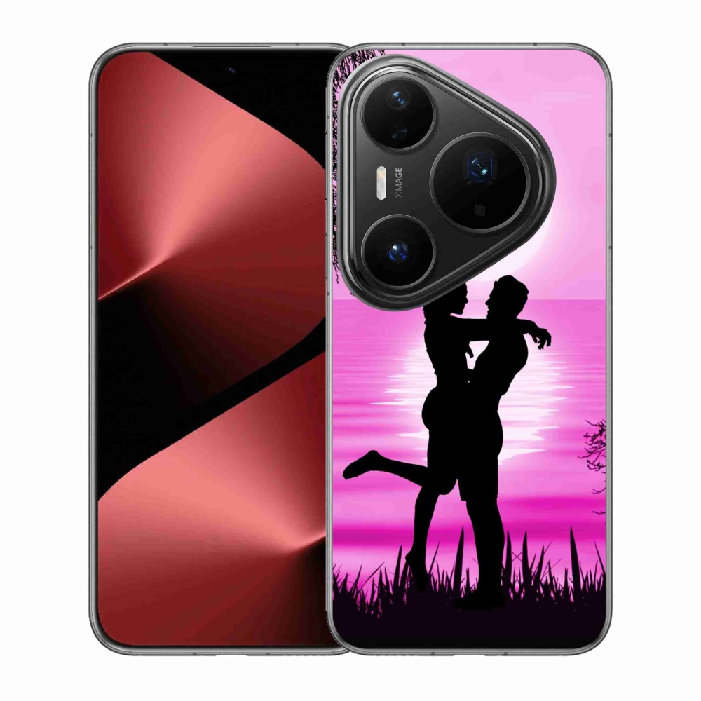 Gelový kryt mmCase na Huawei Pura 80 Pro - západ slunce