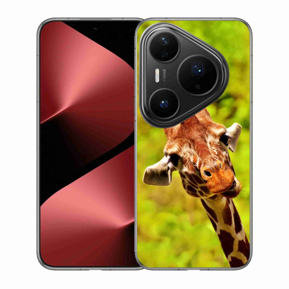 Gelový kryt mmCase na Huawei Pura 80 Pro - žirafa