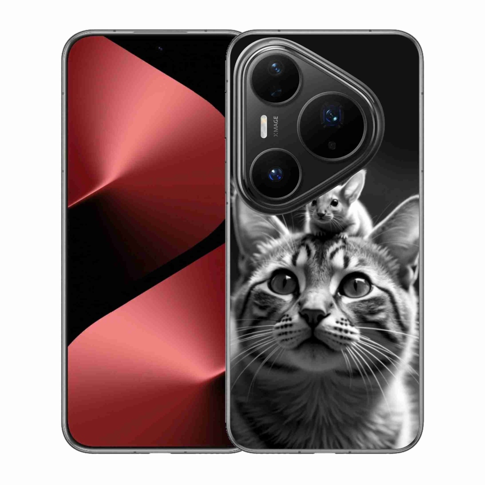 Gelový kryt mmCase na Huawei Pura 80 Pro - zvířecí přátelství 2